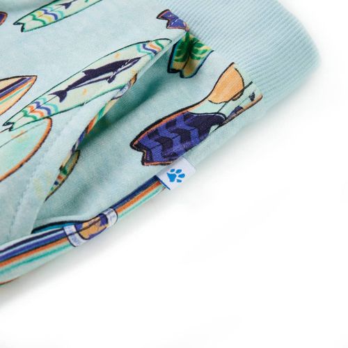 Kids’ Shorts with Drawstring Soft Blue Melange 92