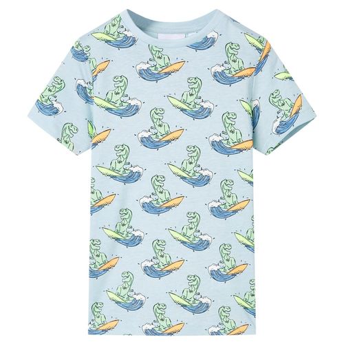 Kids’ Pyjamas with Short Sleeves Light Blue 92