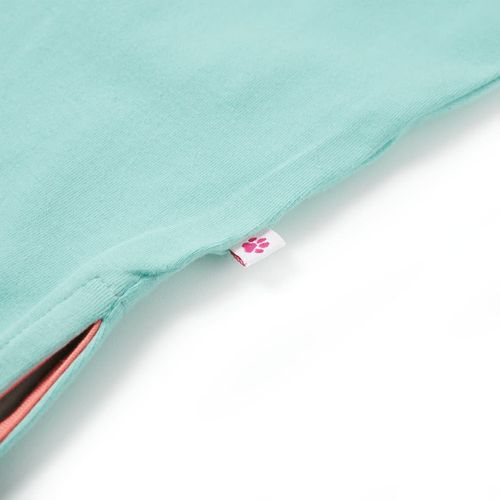 Kids’ Dress with Drawstring Light Mint 92