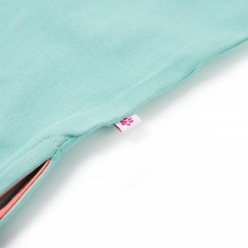 Kids’ Dress with Drawstring Light Mint 92