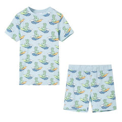 Kids’ Pyjamas with Short Sleeves Light Blue 92