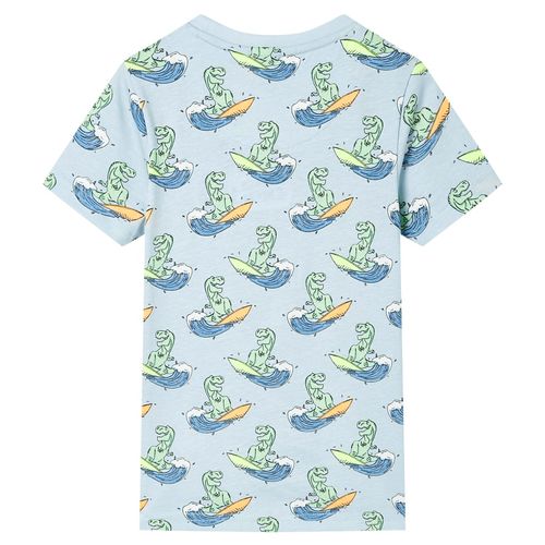 Kids’ Pyjamas with Short Sleeves Light Blue 92