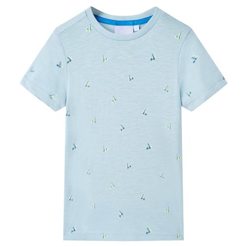 Kids’ T-shirt Light Blue 92 - light blue / 140 (9-10y)