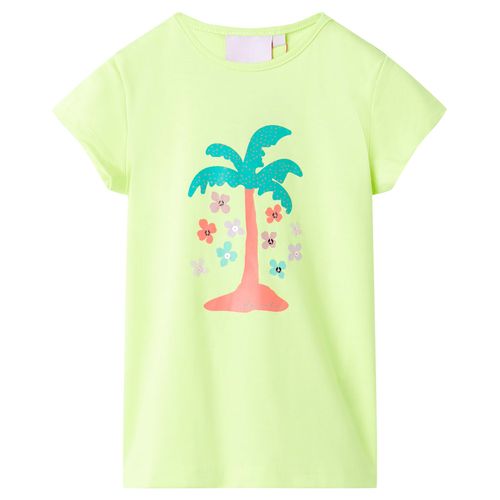 Kids’ T-shirt Fluo Yellow 92