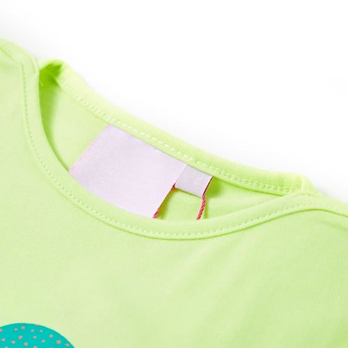 Kids’ T-shirt Fluo Yellow 92