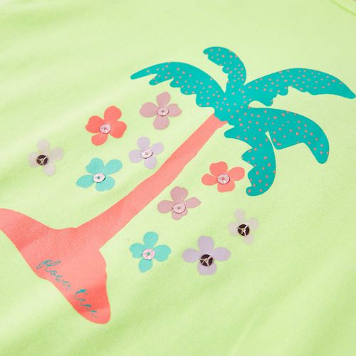 Kids’ T-shirt Fluo Yellow 92