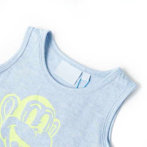 Kids’ Tank Top Blue Melange 92