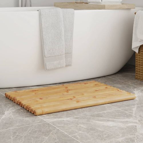 vidaXL Bath Mats 2 pcs 50x35 cm Bamboo