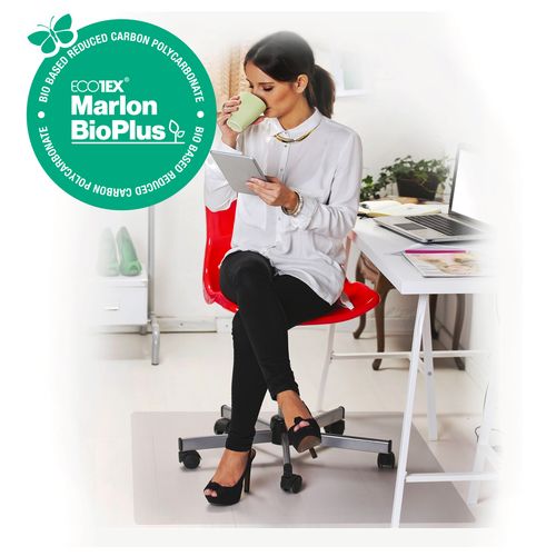 Ecotex® Marlon BioPlus Polycarbonate Chair Mat