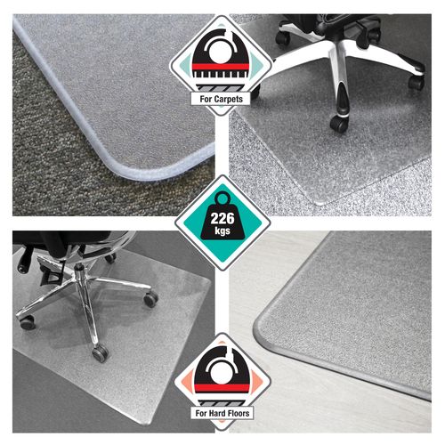 Megamat® Extra Thick Chair Mat for Hard Floors & Carpets