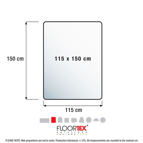 Megamat® Extra Thick Chair Mat for Hard Floors & Carpets
