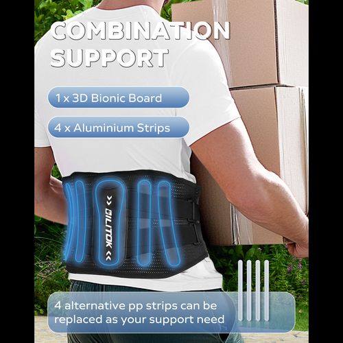 Lumbar support belt (for men and women) Lower back pain relief，non-slip,adjustable lumbar support belt for sciatica