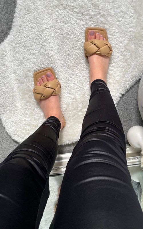 Woven Sliders - Mocha / 3