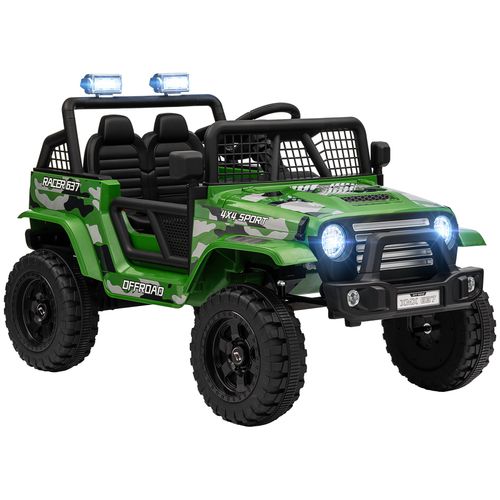 AIYAPLAY Kids Ride On Car 12V Electric Truck w/ Suspension