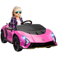 AIYAPLAY 12V Lamborghini Autentica Licensed Ride on Car