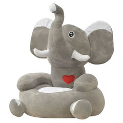 vidaXL Plush Children’s Chair Prince Blue