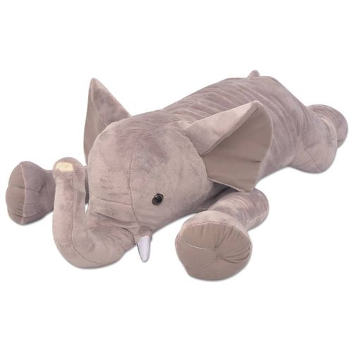 vidaXL Plush Cuddly Toy Elephant XXL 95 cm - 95 cm