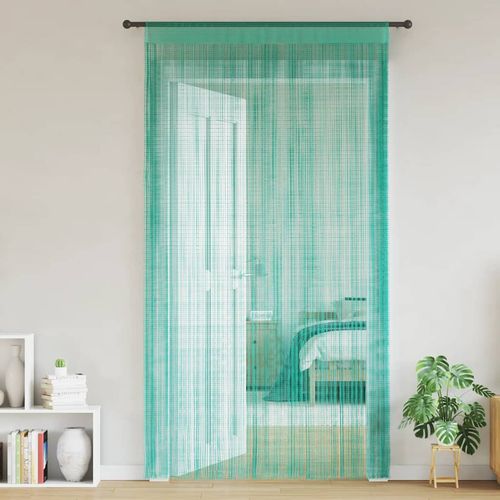 vidaXL String Curtains 2 pcs 100x250 cm White