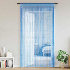 vidaXL String Curtains 2 pcs 100x250 cm White