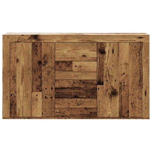 vidaXL Sideboard Smoked Oak 120x36x69 cm Engineered Wood