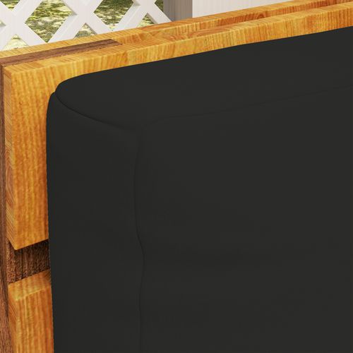 Premium Black Cushion Set - Comfort & Durability for Relaxing Seating