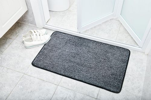 Vinsani Magic Clean Step Mat Non-Slip Backing Machine Washable Doormat Carpet Runner Rug Liner