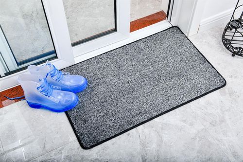 Vinsani Magic Clean Step Mat Non-Slip Backing Machine Washable Doormat Carpet Runner Rug Liner