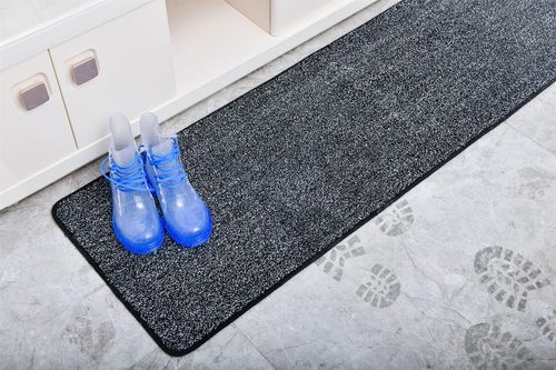 Vinsani Magic Clean Step Mat Non-Slip Backing Machine Washable Doormat Carpet Runner Rug Liner
