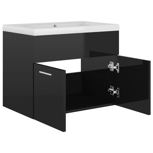 Sink Cabinet with Built-in Basin Chipboard 41x38.5cm to 100x38.5cm