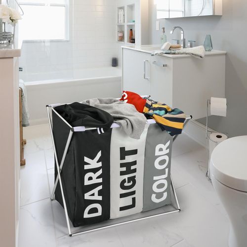 VINSANI X-SHAPE 3 SECTION LAUNDRY SORTER
