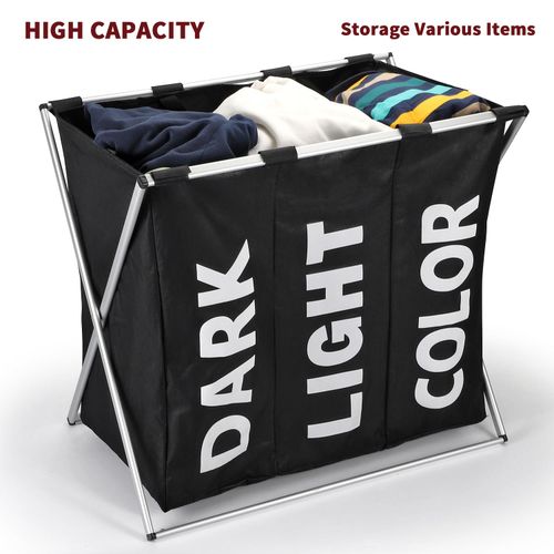 VINSANI X-SHAPE 3 SECTION LAUNDRY SORTER