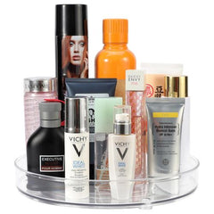 VINSANI TRANSPARENT TURNTABLE ORGANIZER - Medium