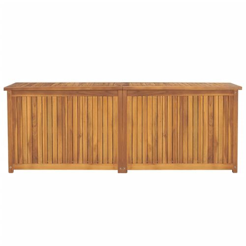 vidaXL Garden Storage Box 120x50x58 cm Solid Teak Wood