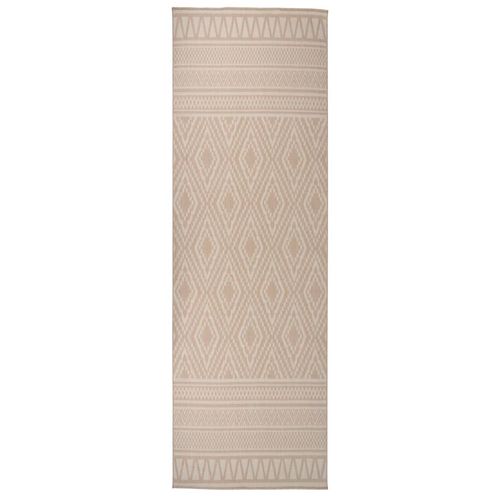 vidaXL Outdoor Flatweave Rug 80x150 cm Grey