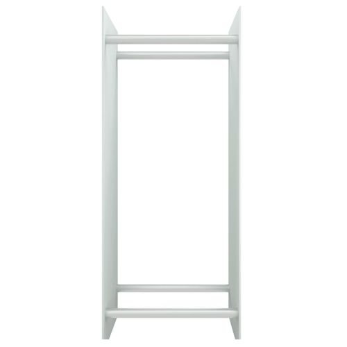 vidaXL Firewood Rack Transparent 40x35x100 cm Tempered Glass