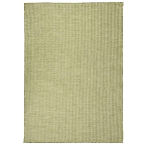 vidaXL Outdoor Flatweave Rug 80x150 cm Grey - green / 200 x 280 cm