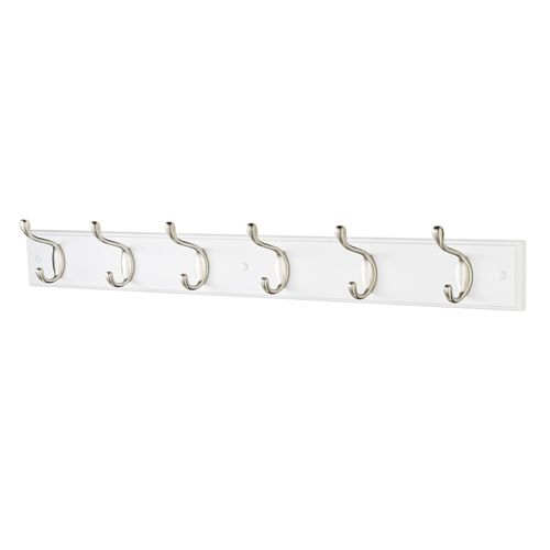 Wall or door mounted hooks. Various sizes colours and styles available