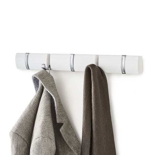 Wall or door mounted hooks. Various sizes colours and styles available