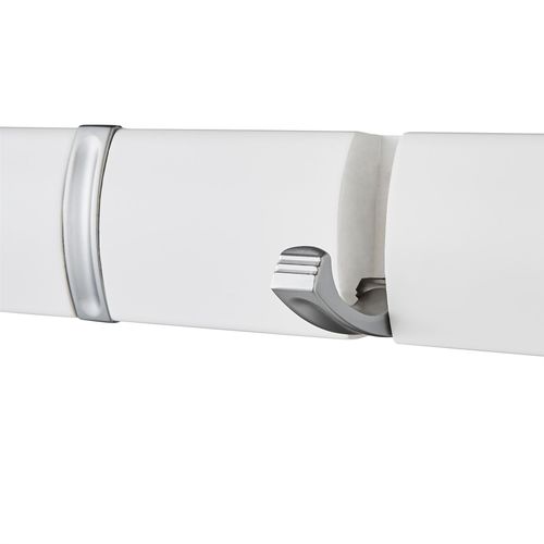 Wall or door mounted hooks. Various sizes colours and styles available