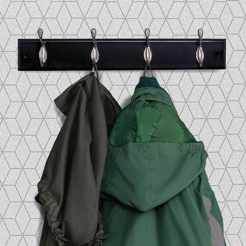 Wall or door mounted hooks. Various sizes colours and styles available