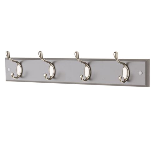 Wall or door mounted hooks. Various sizes colours and styles available