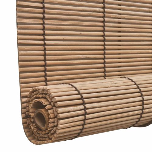 vidaXL Roller Blind Bamboo 150x160 cm Brown