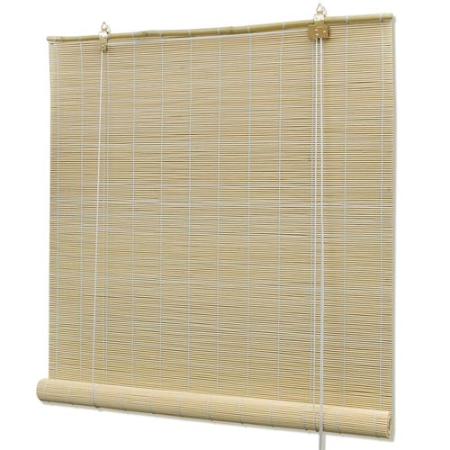 vidaXL Roller Blind Bamboo 150x160 cm Brown