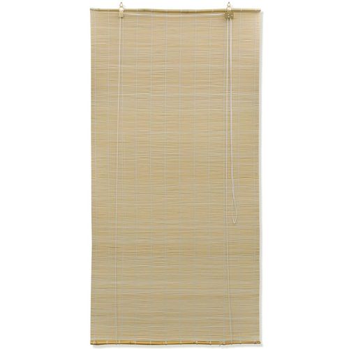 vidaXL Roller Blind Bamboo 150x160 cm Brown