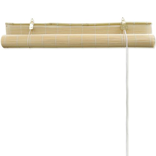vidaXL Roller Blind Bamboo 150x160 cm Brown