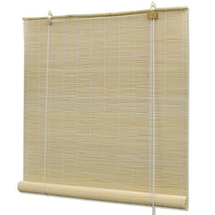 vidaXL Roller Blind Bamboo 150x160 cm Brown