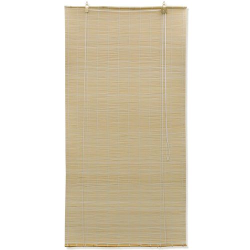 vidaXL Roller Blind Bamboo 150x160 cm Brown
