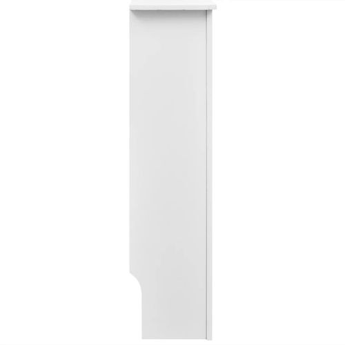 vidaXL MDF Radiator Cover White 205 cm