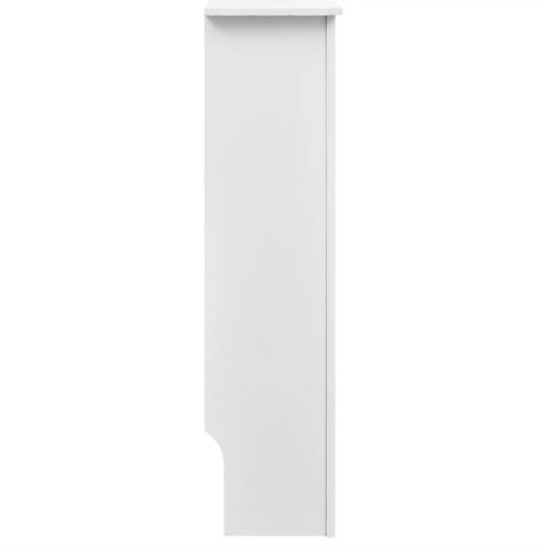 vidaXL MDF Radiator Cover White 205 cm