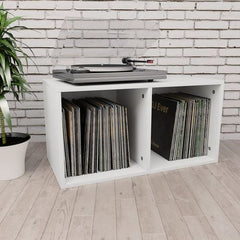 vidaXL Vinyl Storage Box Smoked Oak 71x34x36 cm Engineered Wood